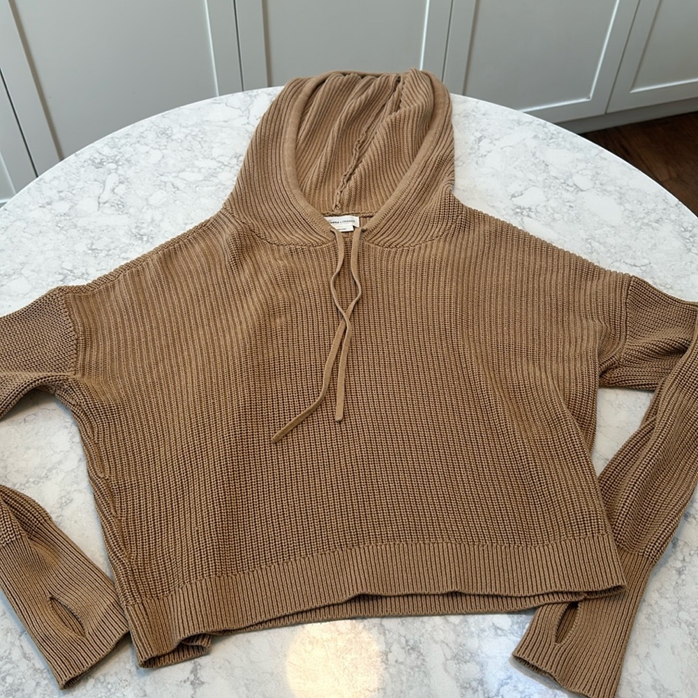 Lovers + friends cropped hoodie